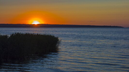 Twilight sun evening