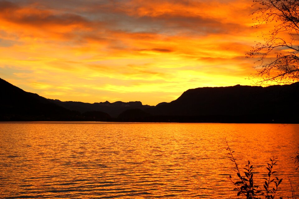 Landscape morgenstimmung shining