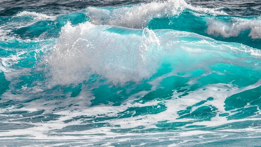 Wave ocean splash