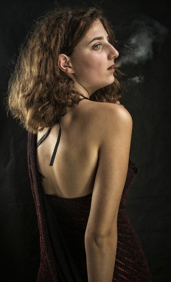 Model portrait girl