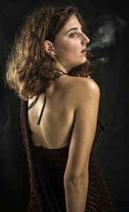 Model portrait girl