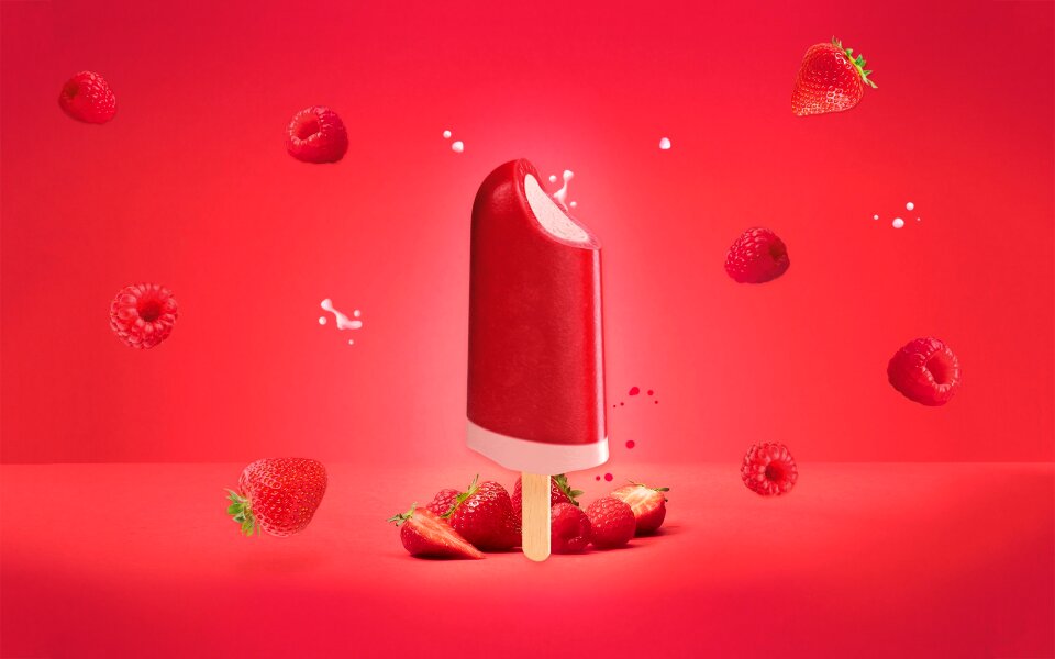 Food snacks red food