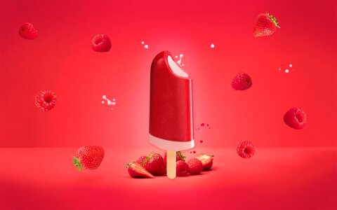 Food snacks red food