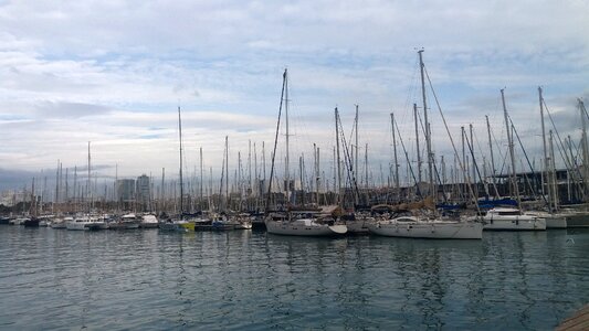 Sea port ship