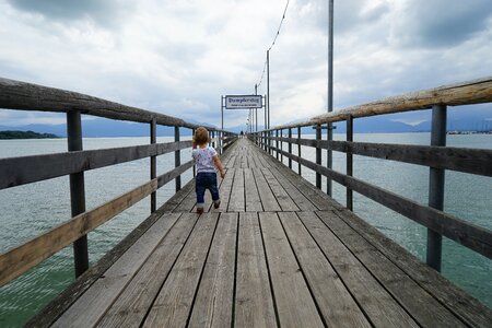 Sky pier sea