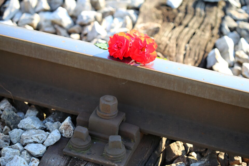 Tragedy rail track crossing