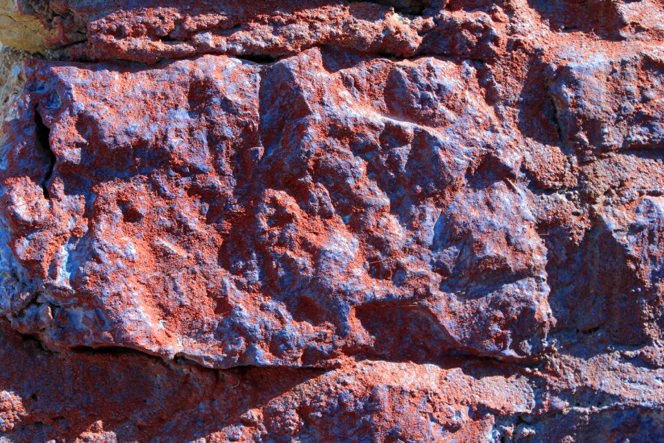 Rough texture stone