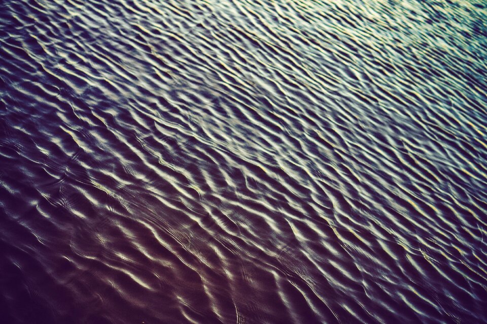 Sea surface ripples