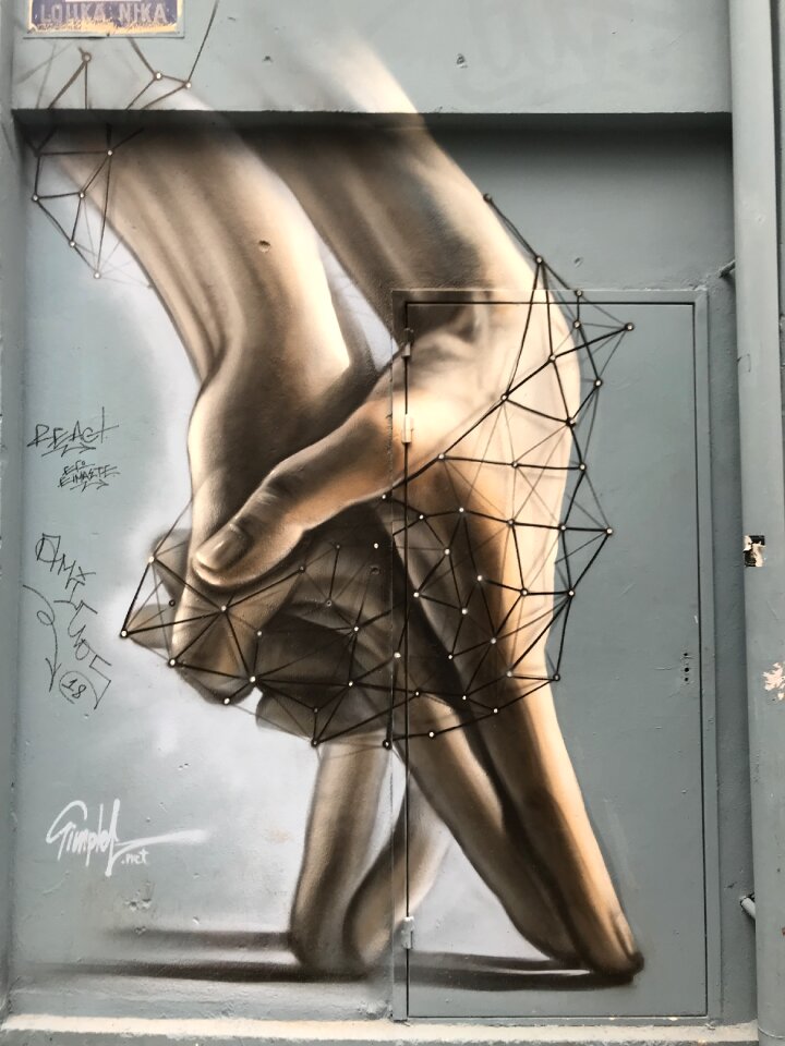 Mural creativity artistically