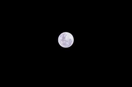 Moon full zoom photo