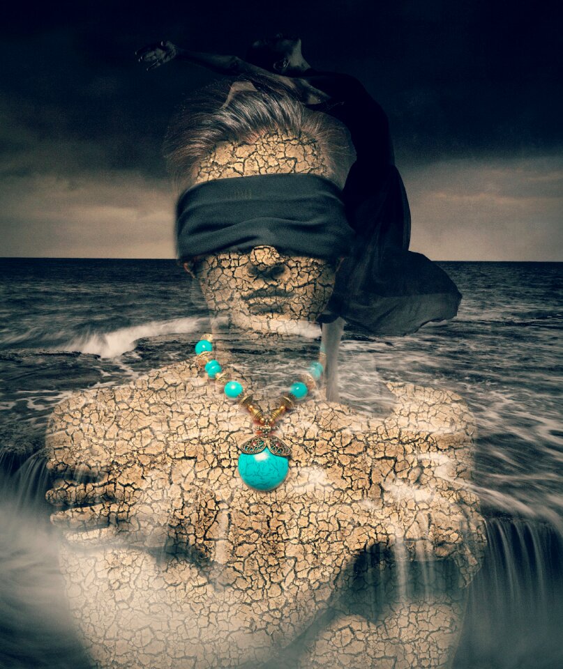Sea fantasy person