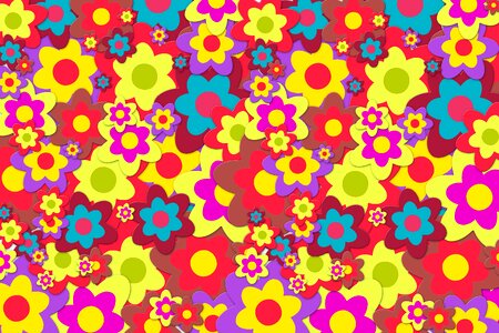 Floral design floristry pattern