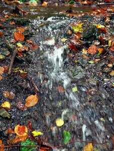 Water liquid cascade photo