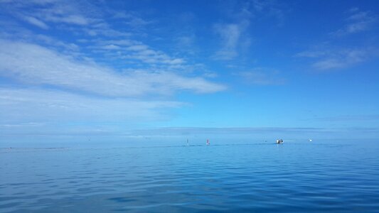 Fiji the sea blue sky