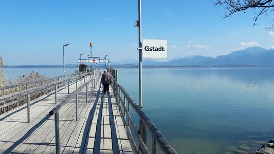 Chiemsee gstaad jetty