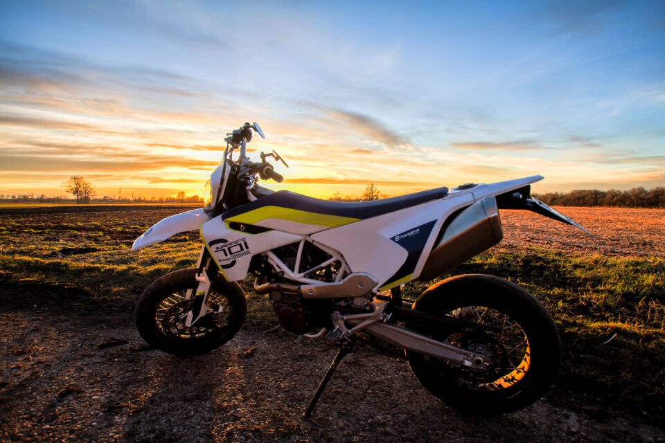 Motorcycling road bike