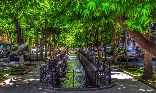 City ​​center beautiful street