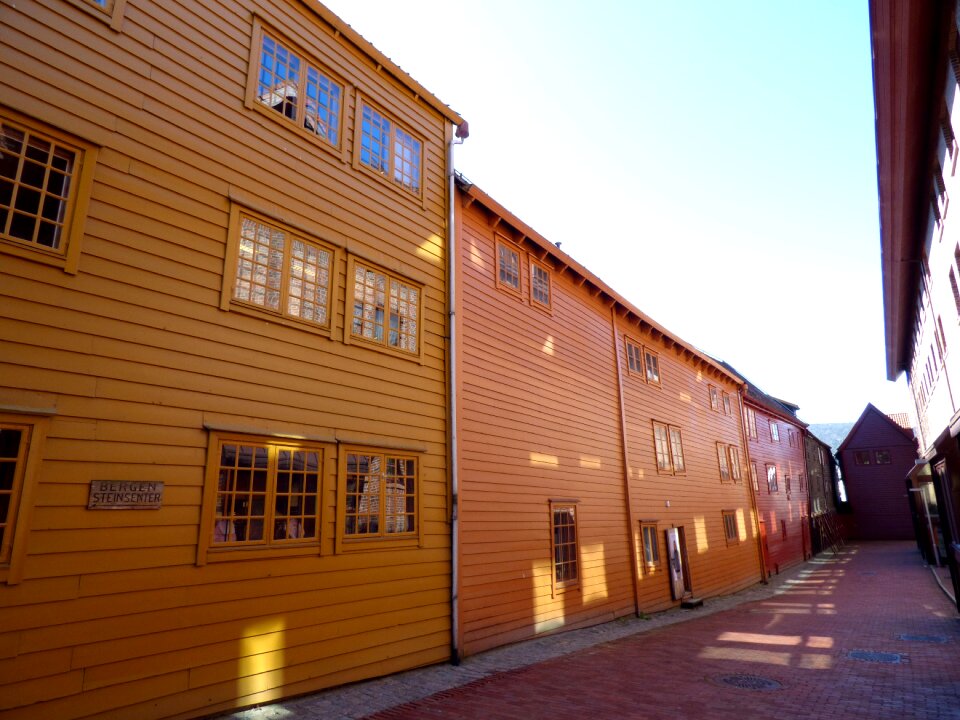 Wood building color