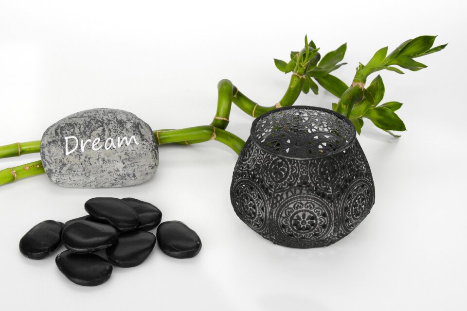 Luck bamboo massage hot stones