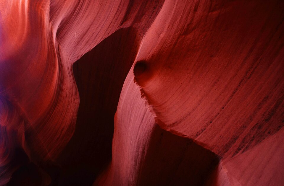 Rocks formation red