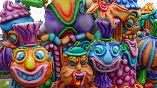 Carnival parade dolls