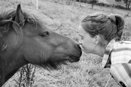 Girl young woman complicity
