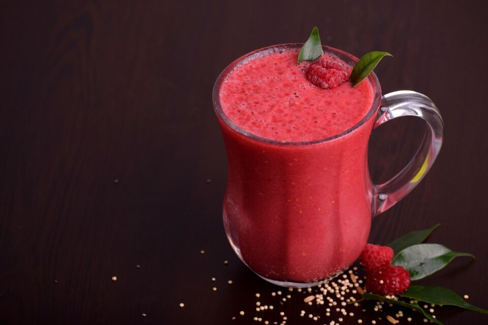 Healthy glass sweet