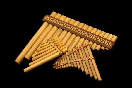 Instrument music panflute