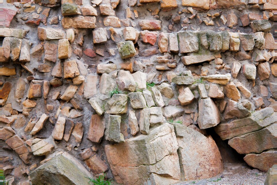 Firewood old stone