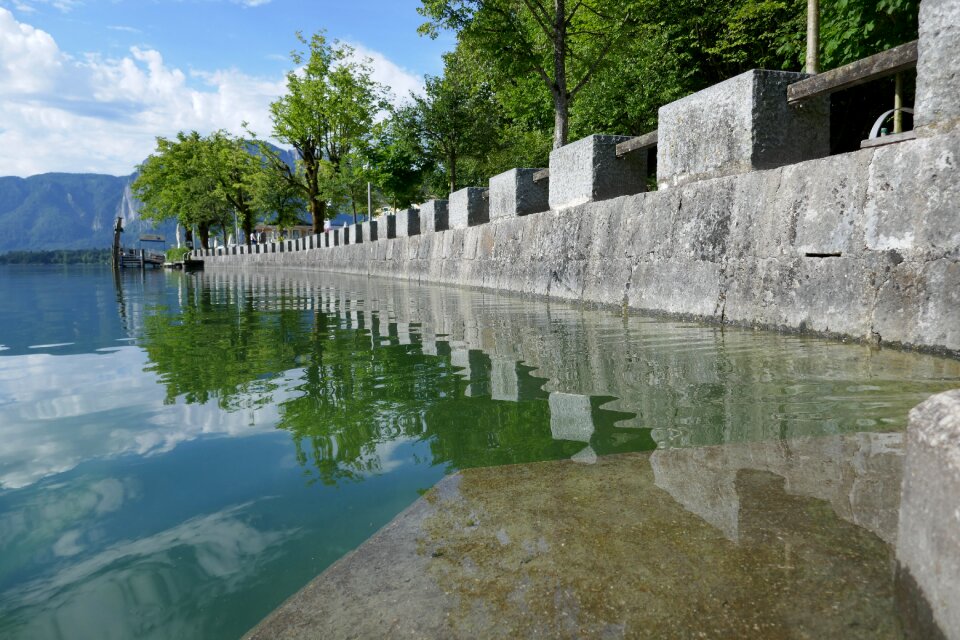 Water surface nature