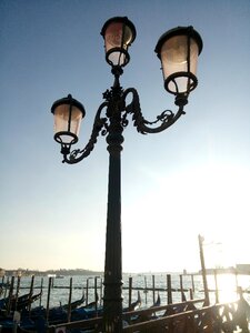 Lamppost sky street lamp photo