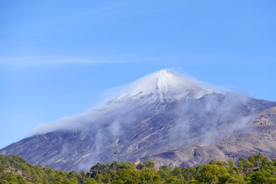 Mountain nature teide