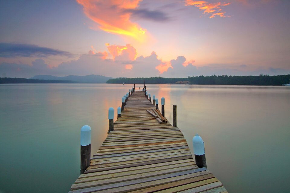 Water clouds sky
