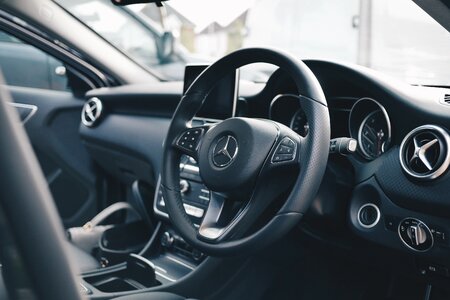 Vehicle interior mercedes benz