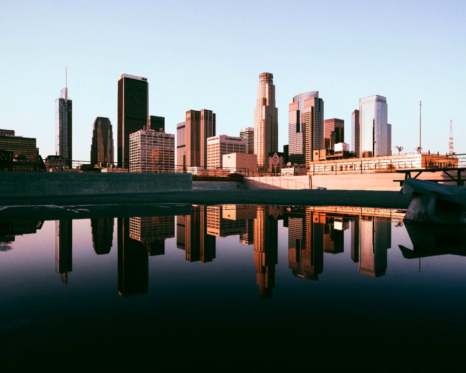 Skyline tower city photo