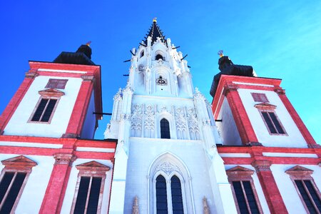 Sky old church