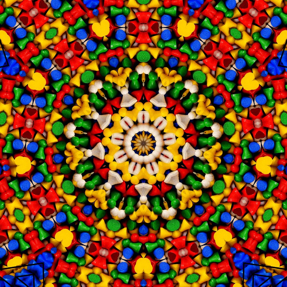 Pattern orange colorful