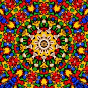 Pattern orange colorful