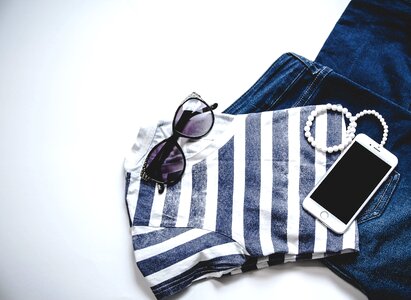 Woman lifestyle denim