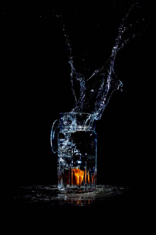 Water liquid splash water
