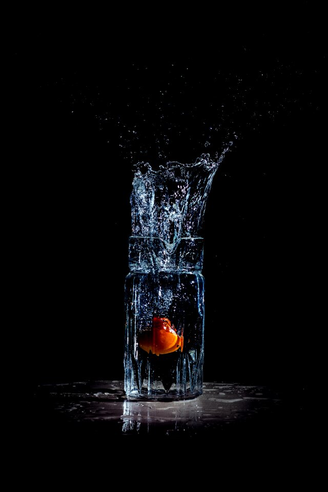 Water liquid splash water