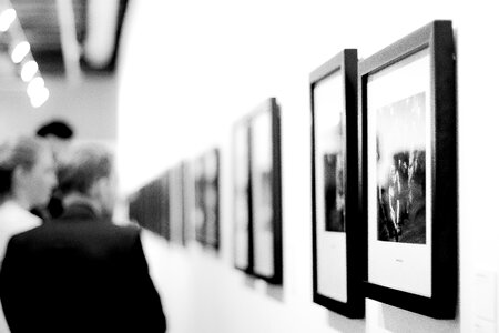 Wall people museum photo