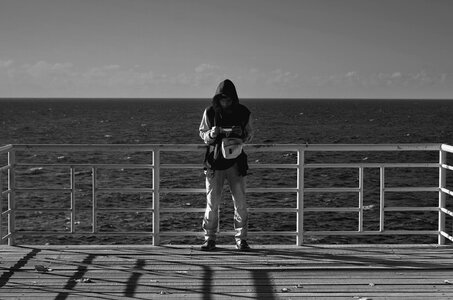 Human blackinwhite natural