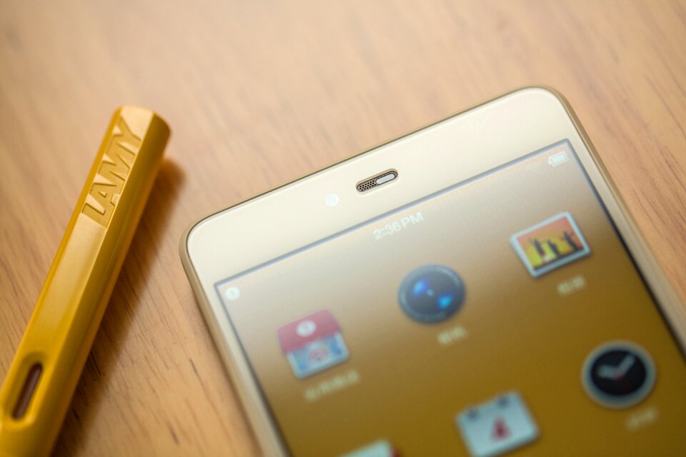 Technology brown brown phone