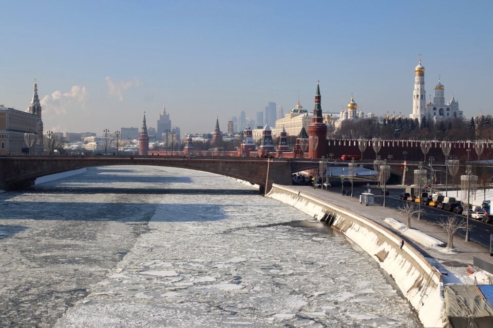 Panoramic water the urban landscape photo