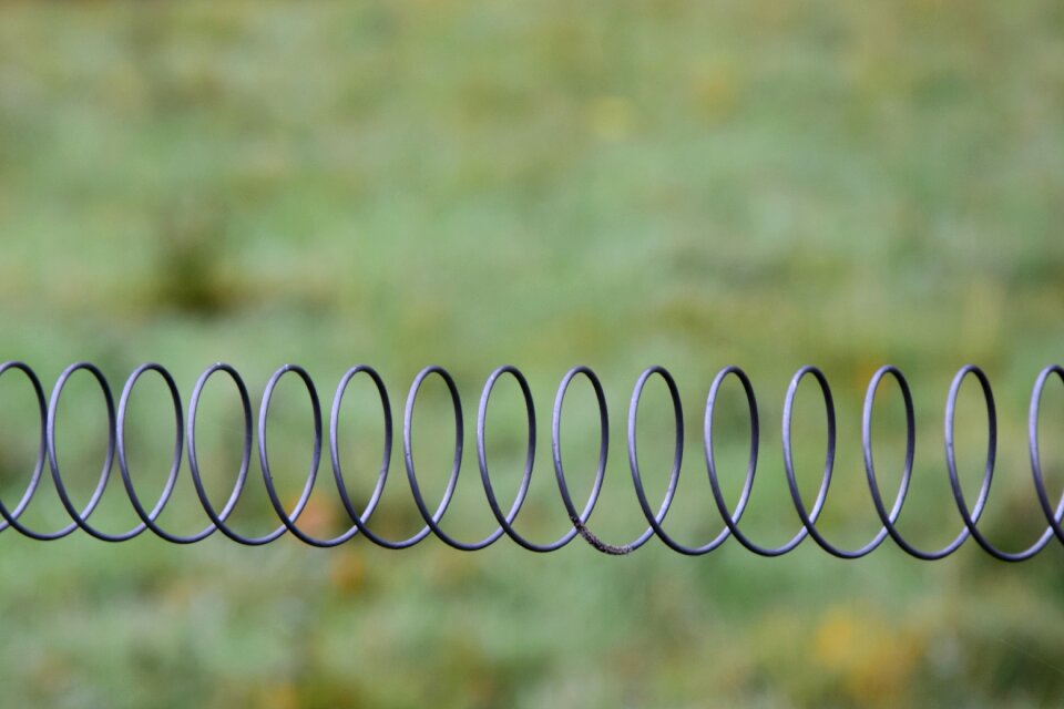 Metal limit wire fence