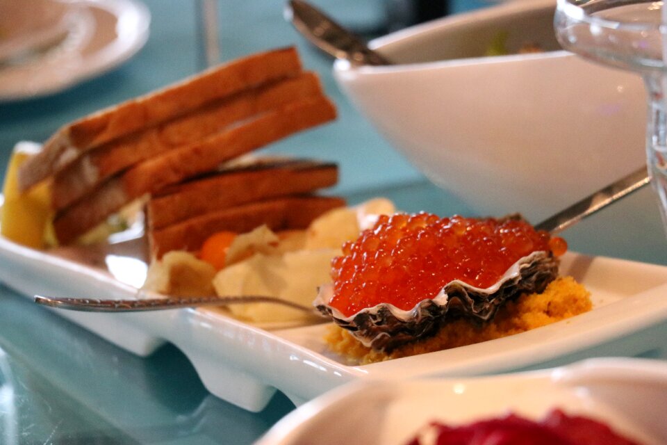 Ukrainian food plate