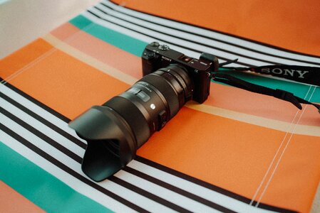 Lens photography sony