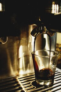 Coffee espresso machine photo