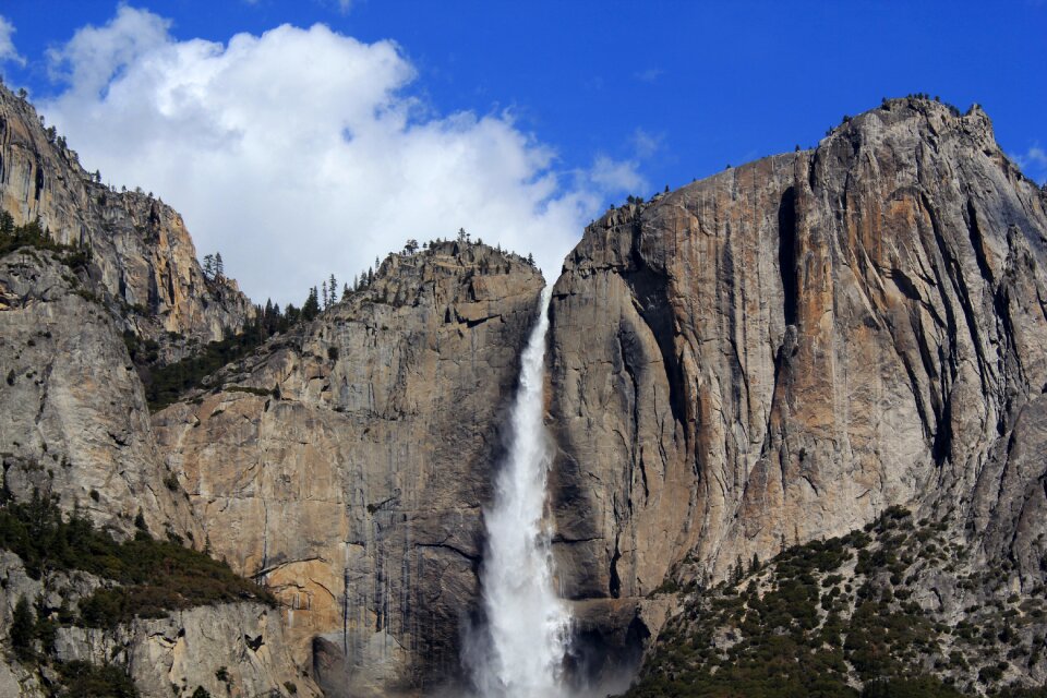 Mountain highland cliff